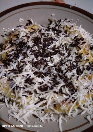 Foto resep Pisang Bakar Keju Coklat Susu