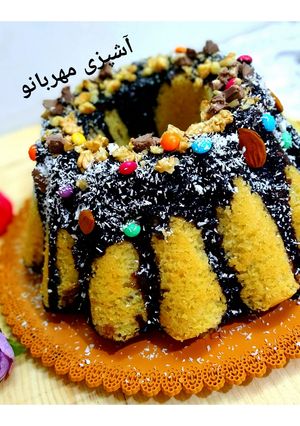 عکسی از دستور کیک آبجوش