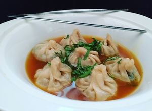 Una foto de Dumplings Chinos de camarones