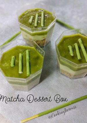 Foto resep Matcha Dessert Box
