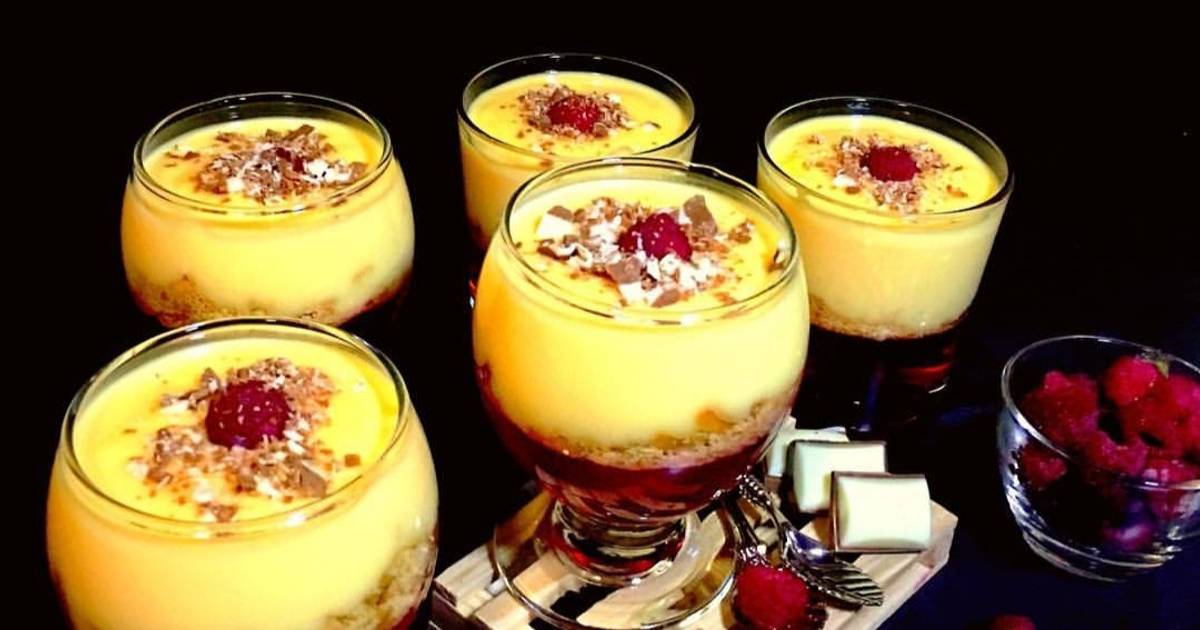 Custard and Jelly Recipe by umikhadija Cookpad