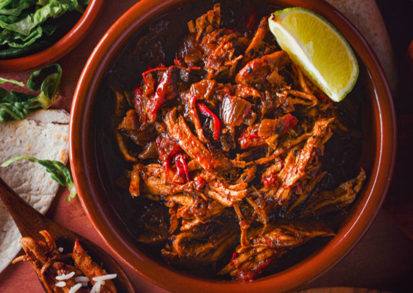 Harissa Pulled Turkey