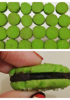 Foto resep Pandan Choco Cookies