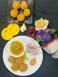Sattu Bafla with Dal