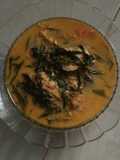 Gulai telur daun pucuk ubi