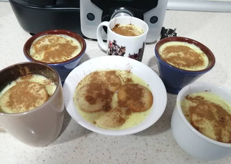 Natillas de vainilla (sin huevo) en Mambo