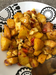 A picture of Stir fry potatoes.