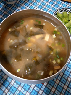 家常蔬菜味噌湯 的食譜成品照片
