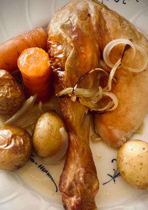 Une photo de Poulet romarin