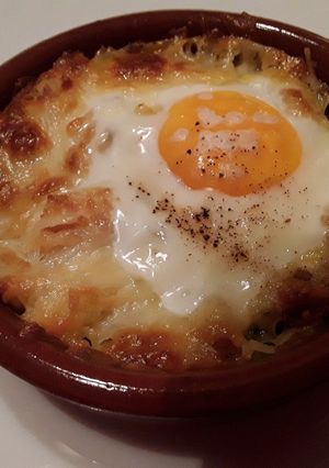 Una foto de Huevos Napoleón