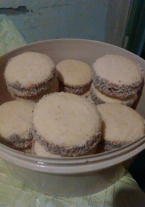 Una foto de Alfajores de maicena