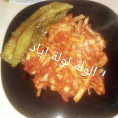 بطاطا بالطماطم-レシピのメイン写真
