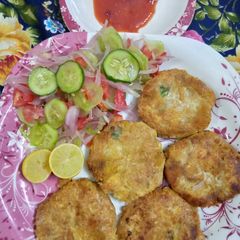 Delicious shami kabab A picture of Delicious shami kabab.