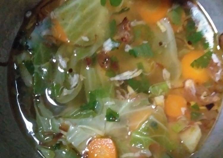 Resep Sup Sayuran ala rumahan, Lezat