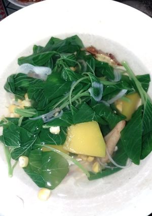 Foto resep Sayur bening bayam