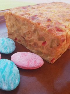 Una foto de Pastel de calabacín y puerro