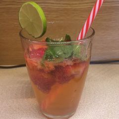 Strawberry mocktail A picture of Strawberry mocktail.