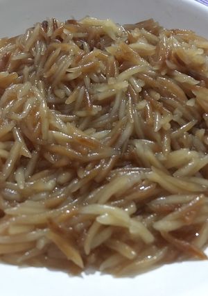 A picture of Roasted and sweet seviyan.