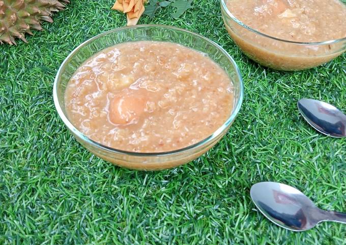 Resep Bubur Ketan Durian Oleh Lucky Kitchen Cookpad