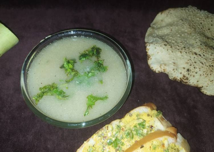 Recipe of Quick Bottle Gourd Soup