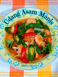 Foto resep Udang Asam Manis