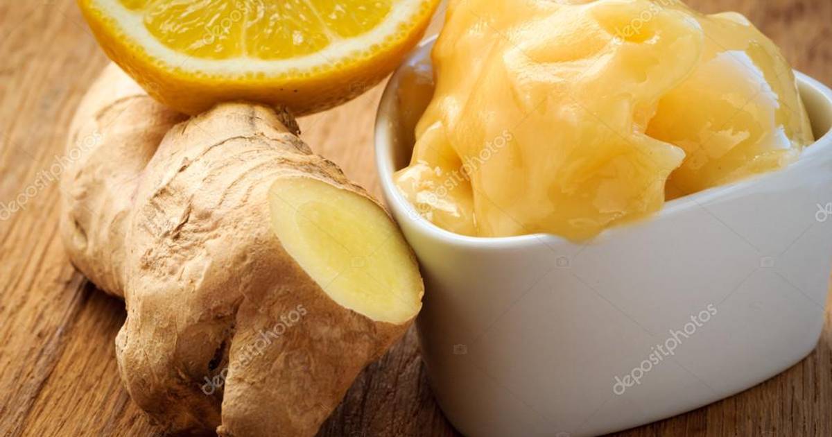 Зимняя смесь для повышения иммунитета – имбирь, мед и лимон, пошаговый рецепт с фото