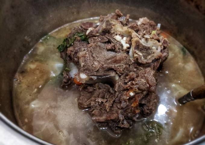 Resep Sop buntut (daging kurban), Enak