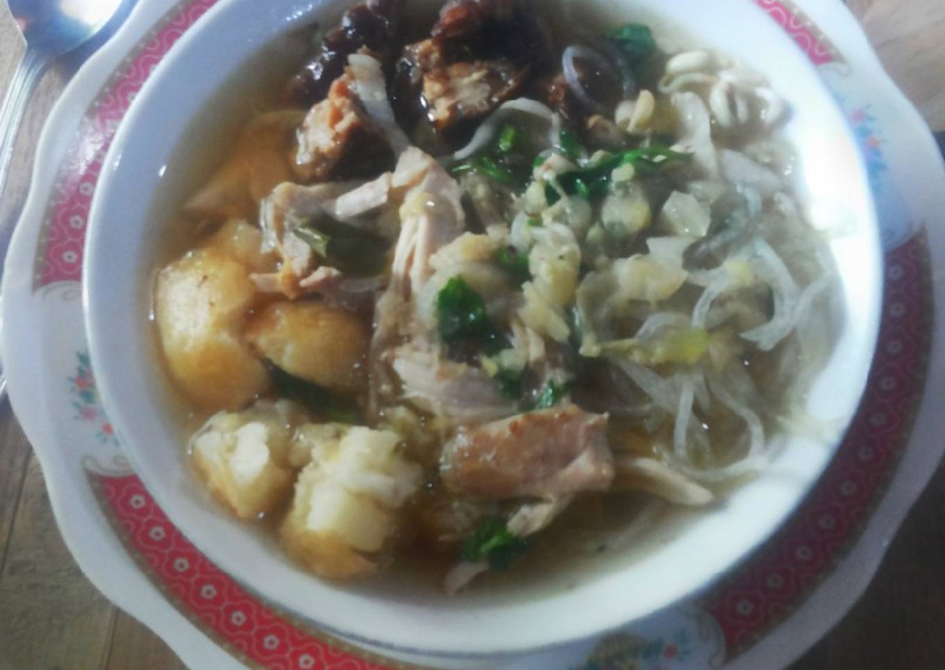 Soto Lenthok Khas Jogja