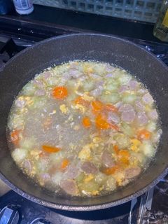 Foto resep Sayur oyong wortel soun bakso kuah bening