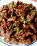 Res Mongola (Mongolian Beef)