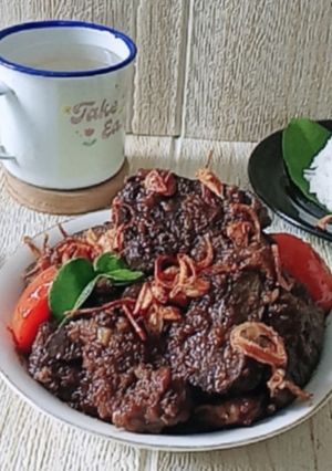Foto resep Semur Daging Sapi, Paru dan Hati Sapi Khas Betawi
