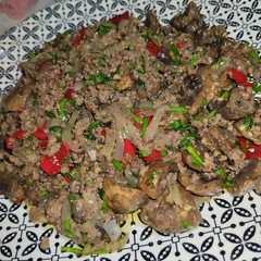 فطر ولحمة على طريقتي-レシピのメイン写真