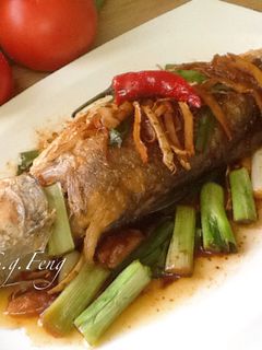 醬燒午仔魚 的食譜成品照片