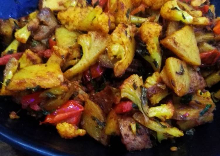 Easiest Way to Prepare Speedy Cauliflower aloo