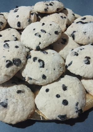 Una foto de Galletitas de garbanzos con chips!