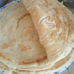 A picture of Vanilla pancakes.