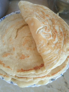 A picture of Vanilla pancakes.