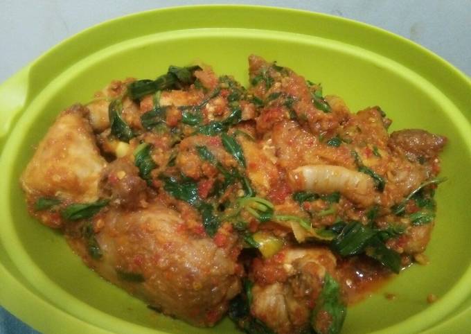 Ayam Rica Rica Daun Kemangi