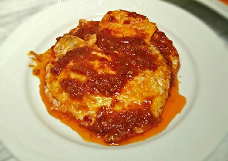 Balado Telur Ceplok