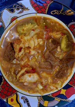 Foto resep Tongseng Daging Sapi Kuah Santan
