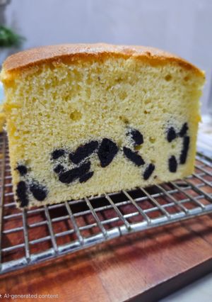 Foto resep Bolu Susu Panggang Oreo