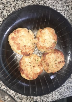 Una foto de Hamburguesa de coliflor