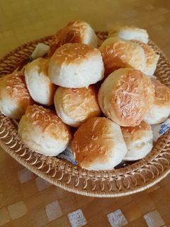 Sajtos-túrós pogácsa recept fotója
