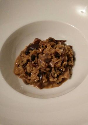 Une photo de Risotto aux champignons