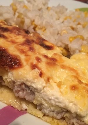 Sajtos-tejszínes csirke recept fotója
