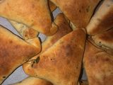 فطائر الزعتر الأخضر