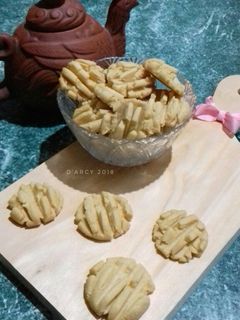 Foto resep Butter Cookies 3 Bahan