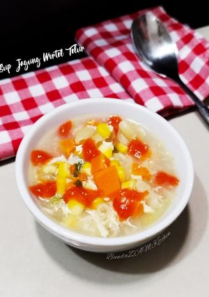 Foto resep Sup Jagung Wortel Ayam