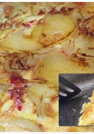 Una foto de Tortilla de papa para dos