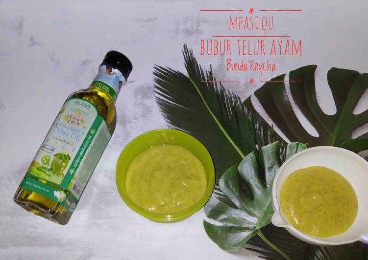 Resep 🥣 Bubur Telur Ayam (MPASI) oleh Intan Zahra Al ...
